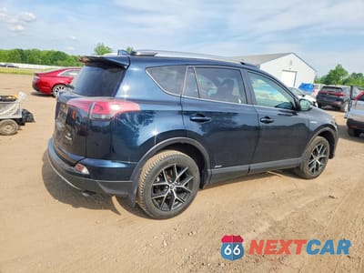 Trzecie zdjęcie samochodu z tyłu: 2018 TOYOTA RAV4 HV SE VIN:JTMJJREV0JD191035 - miniatura