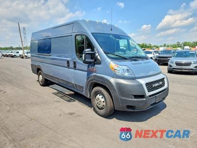 Czwarte zdjęcie samochodu z boku: 2021 RAM PROMASTER 3500 3500 HIGH VIN:3C6MRVJG8ME540801 - miniatura