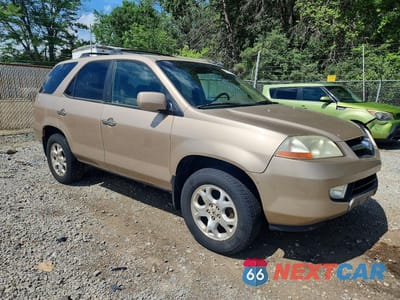 Czwarte zdjęcie samochodu z boku: 2002 ACURA MDX TOURING VIN:2HNYD18642H513590 - miniatura