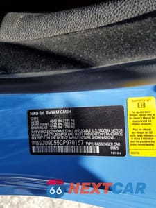 Zdjęcie 12 z 12 samochodu: 2016 BMW M4 VIN:WBS3U9C55GP970157 - miniatura