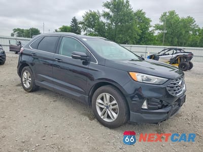 Czwarte zdjęcie samochodu z boku: 2019 FORD EDGE SEL VIN:2FMPK4J96KBB92440 - miniatura