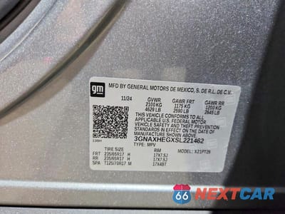 Zdjęcie 14 z 14 samochodu: 2025 CHEVROLET EQUINOX LT VIN:3GNAXHEGXSL221462 - miniatura