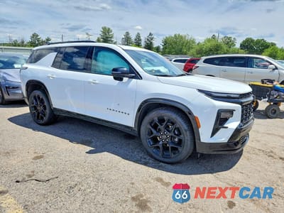 Czwarte zdjęcie samochodu z boku: 2024 CHEVROLET TRAVERSE RS VIN:1GNEVLKS6RJ176895 - miniatura