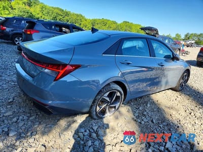 Trzecie zdjęcie samochodu z tyłu: 2023 HYUNDAI ELANTRA LIMITED VIN:KMHLN4AJXPU042624 - miniatura