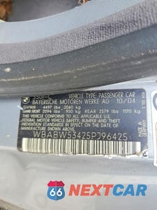 Zdjęcie 12 z 12 samochodu: 2005 BMW 330 CI VIN:WBABW53425PJ96425 - miniatura
