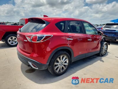 Trzecie zdjęcie samochodu z tyłu: 2014 MAZDA CX-5 GT VIN:JM3KE2DY8E0313320 - miniatura