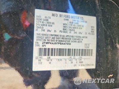 Zdjęcie 14 z 14 samochodu: 2023 FORD EDGE SEL VIN:2FMPK4J97PBA47656 - miniatura