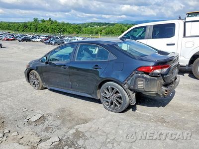 Drugie zdjęcie samochodu z przodu: 2020 TOYOTA COROLLA SE VIN:5YFS4RCE6LP032714 - miniatura