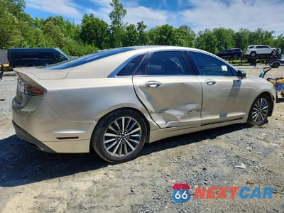 Trzecie zdjęcie samochodu z tyłu: 2017 LINCOLN MKZ SELECT VIN:3LN6L5C94HR608068 - miniatura