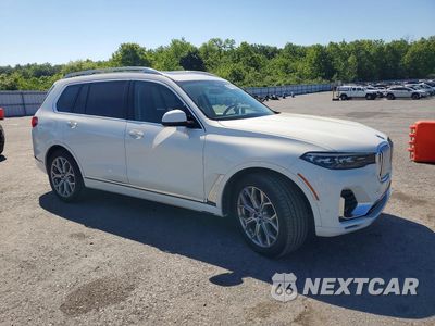 Czwarte zdjęcie samochodu z boku: 2019 BMW X7 XDRIVE50I VIN:5UXCX4C53KLS36228 - miniatura