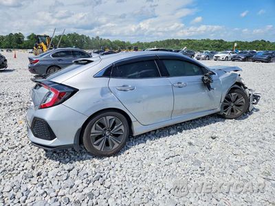 Trzecie zdjęcie samochodu z tyłu: 2017 HONDA CIVIC EX VIN:SHHFK7H55HU202163 - miniatura
