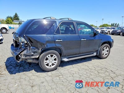 Trzecie zdjęcie samochodu z tyłu: 2006 ACURA MDX TOURING VIN:2HNYD18666H526248 - miniatura