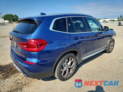 Trzecie zdjęcie samochodu z tyłu: 2021 BMW X3 XDRIVE30I VIN:5UXTY5C00M9E37840 - miniatura