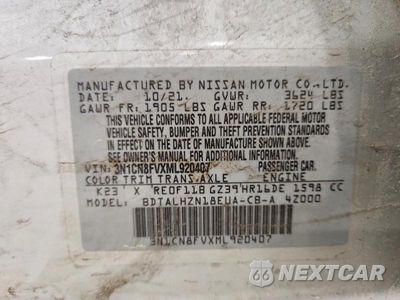 Zdjęcie 13 z 13 samochodu: 2021 NISSAN VERSA SR VIN:3N1CN8FVXML920407 - miniatura