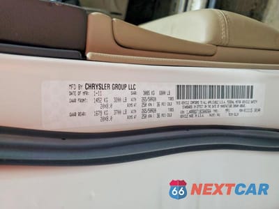 Zdjęcie 13 z 13 samochodu: 2011 JEEP GRAND CHEROKEE OVERLAND VIN:1J4RR6GT1BC606564 - miniatura