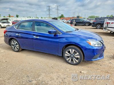 Czwarte zdjęcie samochodu z boku: 2019 NISSAN SENTRA SV VIN:3N1AB7AP6KY304786 - miniatura