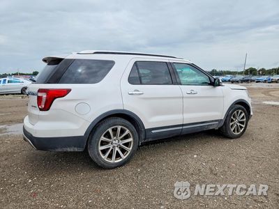 Trzecie zdjęcie samochodu z tyłu: 2016 FORD EXPLORER LIMITED VIN:1FM5K7F86GGC46229 - miniatura