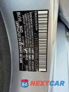 Zdjęcie 10 z 13 samochodu: 2010 MERCEDES-BENZ C 300 4MATIC VIN:WDDGF8BB9AR111417 - miniatura