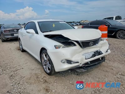 Czwarte zdjęcie samochodu z boku: 2012 LEXUS IS 350 VIN:JTHFE2C24C2508757 - miniatura