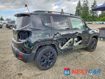 Trzecie zdjęcie samochodu z tyłu: 2022 JEEP RENEGADE ALTITUDE VIN:ZACNJDE10NPN52415 - miniatura