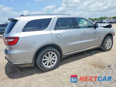 Trzecie zdjęcie samochodu z tyłu: 2021 DODGE DURANGO SXT VIN:1C4RDHAG8MC762129 - miniatura