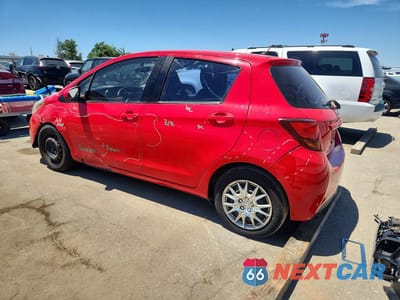 Drugie zdjęcie samochodu z przodu: 2015 TOYOTA YARIS 5-DOOR L VIN:VNKKTUD35FA043142 - miniatura