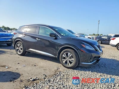 Czwarte zdjęcie samochodu z boku: 2022 NISSAN MURANO SV VIN:5N1AZ2BJ8NC127561 - miniatura