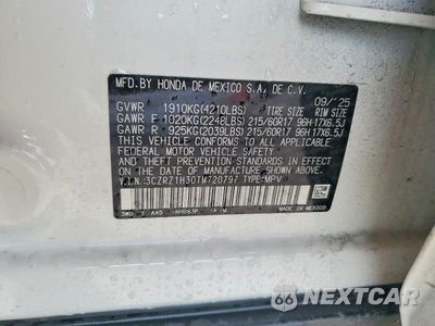 Zdjęcie 13 z 13 samochodu: 2026 HONDA HR-V LX VIN:3CZRZ1H30TM720797 - miniatura
