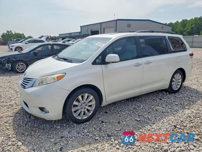 2011 TOYOTA SIENNA LIMITED 7-PASSENGER 5TDDK3DC6BS016916 - główne zdjęcie licytacji z USA - miniatura
