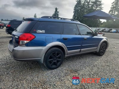 Trzecie zdjęcie samochodu z tyłu: 2009 SUBARU OUTBACK VIN:4S4BP61C397318176 - miniatura