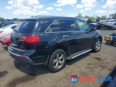Trzecie zdjęcie samochodu z tyłu: 2011 ACURA MDX VIN:2HNYD2H22BH504308 - miniatura