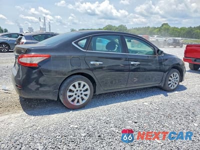 Trzecie zdjęcie samochodu z tyłu: 2014 NISSAN SENTRA SV VIN:3N1AB7AP7EY339163 - miniatura