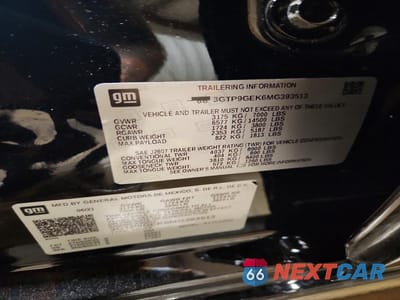 Zdjęcie 13 z 13 samochodu: 2021 GMC SIERRA K1500 ELEVATION VIN:3GTP9GEK6MG393513 - miniatura