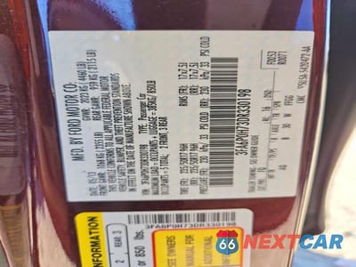 Zdjęcie 12 z 12 samochodu: 2013 FORD FUSION SE VIN:3FA6P0H73DR330198 - miniatura