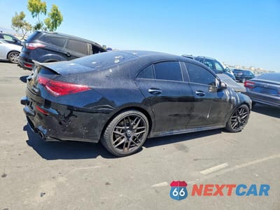 Trzecie zdjęcie samochodu z tyłu: 2021 MERCEDES-BENZ CLA 45 AMG VIN:W1K5J5DBXMN208610 - miniatura