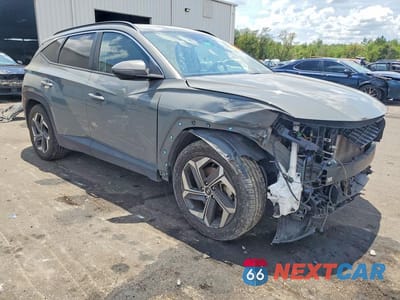 Czwarte zdjęcie samochodu z boku: 2024 HYUNDAI TUCSON SEL VIN:5NMJF3DE6RH337621 - miniatura