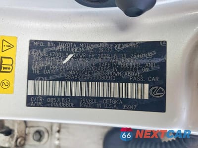 Zdjęcie 12 z 12 samochodu: 2018 LEXUS ES 350 VIN:58ABK1GG5JU080910 - miniatura