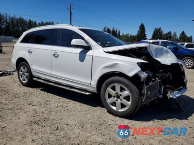 Czwarte zdjęcie samochodu z boku: 2012 AUDI Q7 PREMIUM PLUS VIN:WA1LGAFE3CD008571 - miniatura