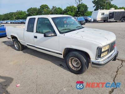 Czwarte zdjęcie samochodu z boku: 1998 GMC SIERRA C1500 VIN:2GTEC19R1W1523058 - miniatura