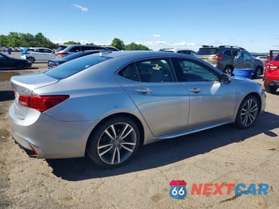Trzecie zdjęcie samochodu z tyłu: 2019 ACURA TLX TECHNOLOGY VIN:19UUB3F49KA002917 - miniatura
