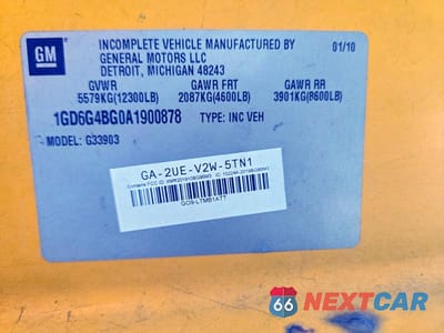 Zdjęcie 13 z 13 samochodu: 2010 GMC SAVANA BOX TRUCK VIN:1GD6G4BG0A1900878 - miniatura
