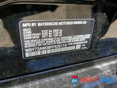 Zdjęcie 12 z 12 samochodu: 2023 BMW I4 EDRIVE 40 VIN:WBY73AW08PFR35114 - miniatura