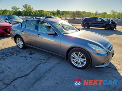 Czwarte zdjęcie samochodu z boku: 2011 INFINITI G37 SEDAN X VIN:JN1CV6AR8BM411871 - miniatura