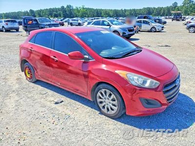 Czwarte zdjęcie samochodu z boku: 2016 HYUNDAI ELANTRA GT BASE VIN:KMHD35LH8GU287173 - miniatura