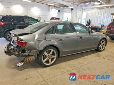 Trzecie zdjęcie samochodu z tyłu: 2013 AUDI S4 PRESTIGE VIN:WAUKGAFL7DA160336 - miniatura