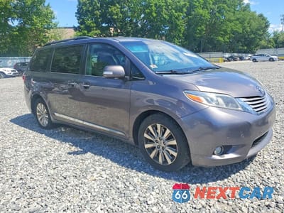 Czwarte zdjęcie samochodu z boku: 2015 TOYOTA SIENNA LIMITED PREMIUM 7-PASSENGER VIN:5TDDK3DC7FS102919 - miniatura