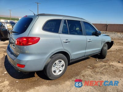 Trzecie zdjęcie samochodu z tyłu: 2009 HYUNDAI SANTA FE GLS VIN:5NMSG13D39H267123 - miniatura