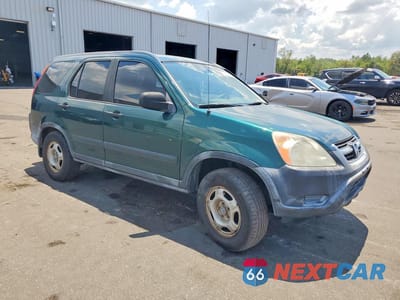 Czwarte zdjęcie samochodu z boku: 2002 HONDA CR-V LX VIN:JHLRD68492C014280 - miniatura