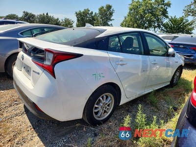 Trzecie zdjęcie samochodu z tyłu: 2019 TOYOTA PRIUS LE VIN:JTDKARFU6K3087408 - miniatura