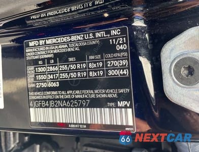 Zdjęcie 10 z 12 samochodu: 2022 MERCEDES-BENZ GLE 350 VIN:4JGFB4JB2NA625797 - miniatura
